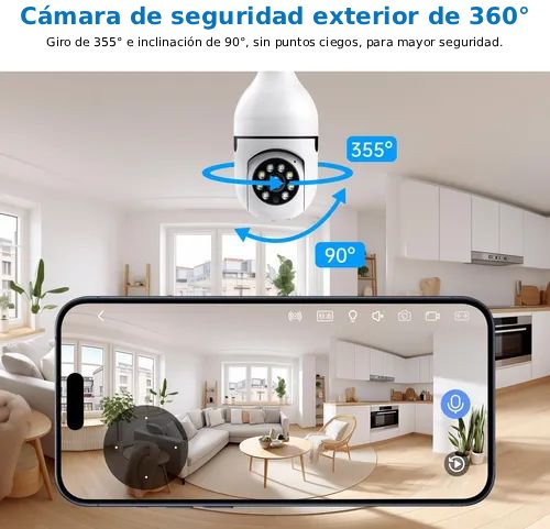 Foco Camara 360 Wifi