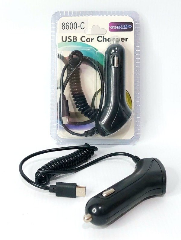 CARGADOR DE CELU PARA AUTO V8 8600