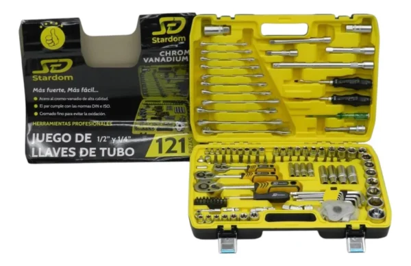 LLAVE TUBO 121 PCS