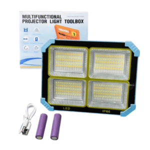 LAMPARA SOLAR MULTIFUNCIONAL TOOLBOX