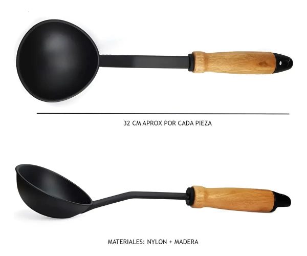 CUCHARON MANGO MADERA