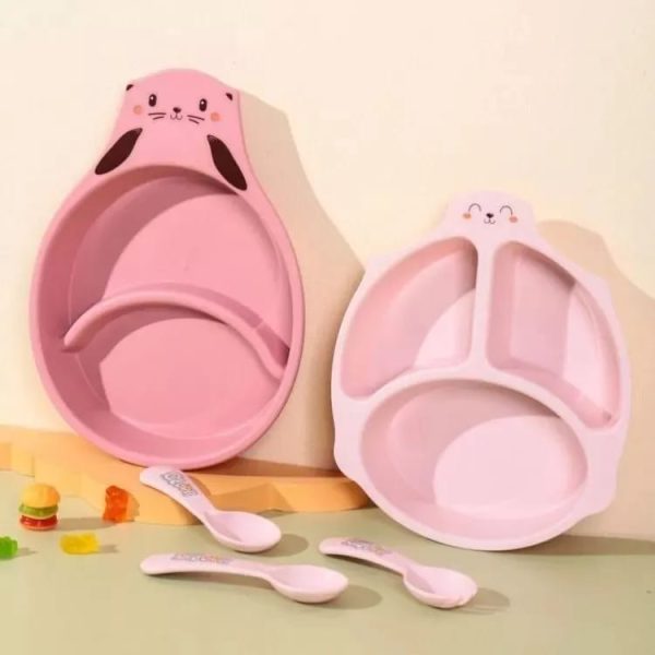 SET PLATO INFANTIL CON CUCHARA