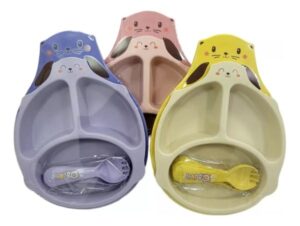 SET PLATO INFANTIL CON CUCHARA