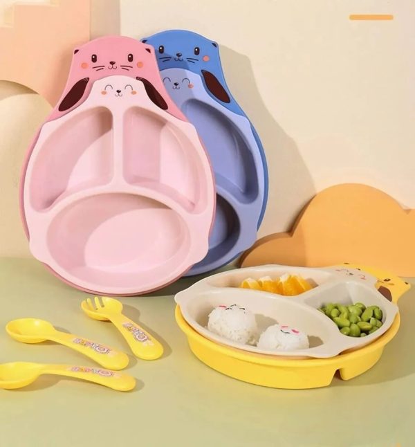 SET PLATO INFANTIL CON CUCHARA