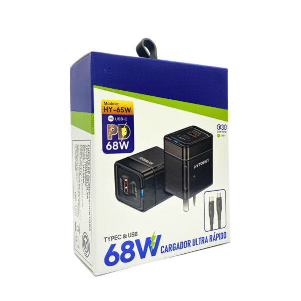 CARGADOR COMPLETO 68W