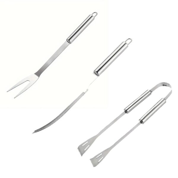 SET ASADO CAJA METAL X3PCS 20706