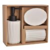 SET DE BAÑO X3 PCS CERAMICA