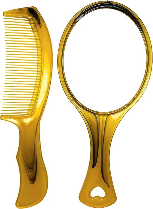 JUEGO DE PEINE Y ESPEJO