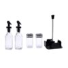 CONDIMENT SET ACEITERA VINAGRERA SALERO PIMENTERO
