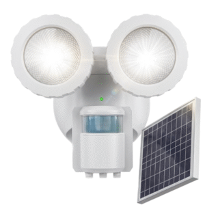 LUZ DE SEGURIDAD DOBLE CON SENSOR