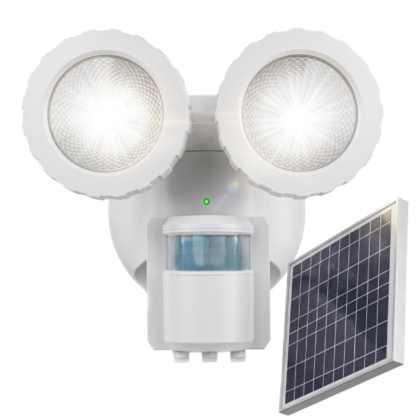 LUZ DE SEGURIDAD DOBLE CON SENSOR