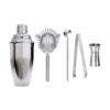 SET COCTELERIA PLATEADA 7551