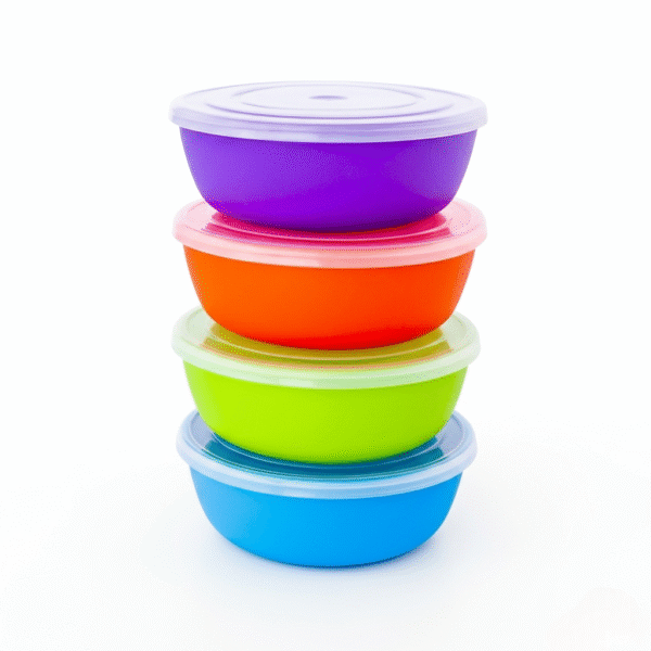 SET DE 4 BOWLS MULTIUSO CON TAPA