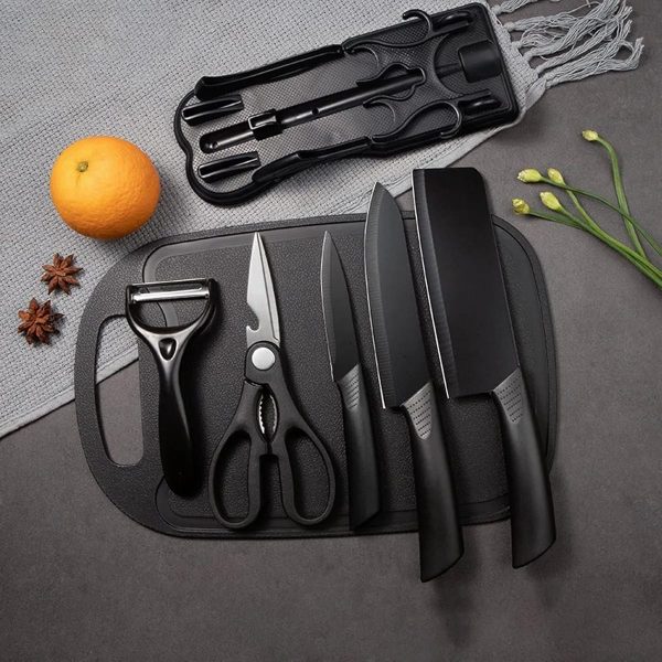 SET DE CUCHILLOS 7PCS
